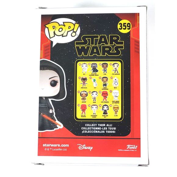 Funko Pop! Movies: Star Wars: The Rise of Skywalker - Dark Side Rey Vinyl Figure - Picture 5 of 8